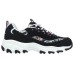 Skechers DLITES Durable Breathable Lightweight Low-Top Casual Shoes Women's Black Черный, 37