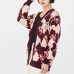 MLB Old Flower Sweaters Unisex Burgundy Бордовый, M