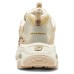 Skechers DLITES Anti-Slip Wear-Resistant Low-Top Chunky Sneakers Women's Gold Золотистый, 35