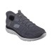 Skechers Anti-Slip And Wear-Resistant Breathable Low-Top Running Shoes Men's Gray Серый, 44
