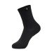 Skechers Mid Calf Socks Unisex 2 Pack White+Carbon Black 2 Pack (White+Carbon Black), S
