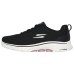 Skechers GO WALK 7 Anti Slip Wear Resistant Low Top Casual Shoes Women's Black Black White Pink, 38