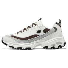Skechers D'Lites Varsity Spirit Sneaker 'White Brown Grey' white brown black, 41