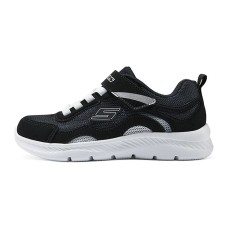 Skechers Anti-Kick And Wear-Resistant Kids Lifestyle Shoes Black White Teenagers Черно-белый, 32