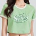 Skechers Regular T Shirt Women's Light Green Light Green/00QB, M