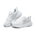 Skechers Cushioning Wear-Resistant Low-Top Casual Running Shoes Women's White Gray White gray, 37