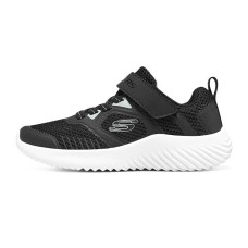 Skechers Anti-Kick And Wear-Resistant Low-Top Kids' Running Shoes Black White Teenagers 30