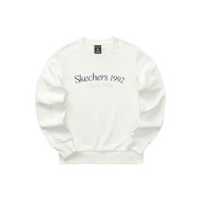 Skechers Colorful Sweatshirt Women's Marshmallow White Marshmallow white 0074, L