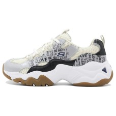 Skechers D'LITES 3.0 Life Is Like A Dream. Anti-Slip Wear-Resistant Low-Top Casual Shoes Women's Gray Серый, 36