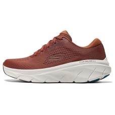 Skechers Cushioning And Breathable Low Top Casual Shoes Men's Reddish Umber Красновато-коричневый, 41.5