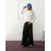 The North Face Shispare 1/4 zip logo fleece in off white exclusive to ASOS Белый, L