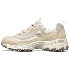 Skechers DLITES Chunky Sneakers Women's Low-Top Natural 36