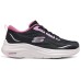 Skechers Sport Slip Resistant And Breathable Low Top Casual Shoes Women's Black Red Черный, 35