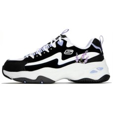 Skechers D'LITES 4.0 'Black Purple' Women's 38