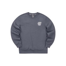 Skechers Colorful Sweatshirt Unisex Odyssey Gray Odyssey Gray 026R, XS