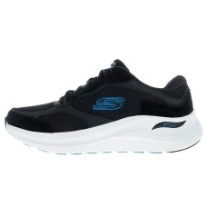 Skechers ARCH FIT 2.0 Cushioning, Slip Resistant, Abrasion Resistant, Breathable Low Top Running Shoes Men's Black Черный, 43