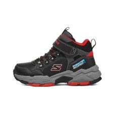 Skechers Anti Slip Wear Resistant Kids Lifestyle Shoes Black Red Kids' Красно-черный, 28.5