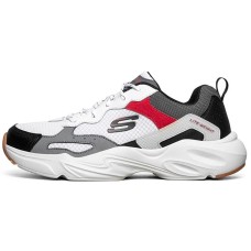 Skechers Stamina Airy 'White Grey Red' 39.5