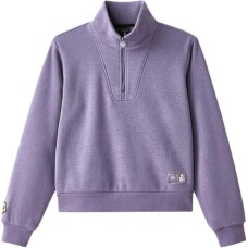 Skechers Sports Life Collection Sweatshirt Women's Grape Bowl Purple Grape Fruit Plate Purple-03K6, S