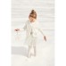Big Girls Faux Fur Vest Off White Белый, 8