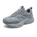 Skechers Anti-Slip Wear-Resistant Low-Top Running Shoes Men's Gray Серый, 42