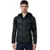 Skechers Stroll Down Jackets Men Midnight Black Deep Night Black, M