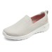 Skechers Cushioning Wear-Resistant Low-Top Casual Shoes Women's Gray Бежевый, 38.5