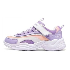 Skechers Kids Anti Slip Wear Resistant Kids Lifestyle Shoes Purple Kids' Lavender/Multicolor, 28.5