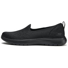 Skechers On-The-GO Fle Cushioning Breathable Lightweight Low-Top Casual Shoes Women's Black Черный, 38