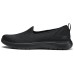 Skechers On-The-GO Fle Cushioning Breathable Lightweight Low-Top Casual Shoes Women's Black Черный, 38