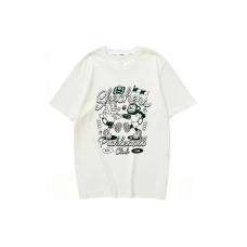 Skechers SS24 T Shirt Unisex Marshmallow White Белый, XS
