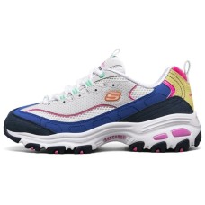 Skechers D'lites 1.0 Gs Grey/Blue Women's 36