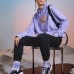 Skechers Colorful Sweatshirts Unisex Sweet Lavender Sweet Lavender, XL