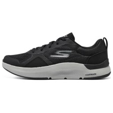 Skechers Cushioning Anti-Slip And Wear-Resistant Low-Top Casual Running Shoes Men's Black Черный, 41.5