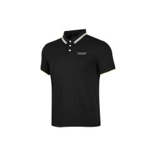 Skechers Polo Shirt Men's Carbon Black Carbon Black 0018, L