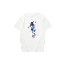Skechers Drop Shoulder Sleeve T-Shirt Unisex White Белый, M