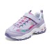 Skechers Girls Cushioning, Wear Resistant Kids Lifestyle Shoes Purple Teenagers Lavender/Multicolor, 27.5