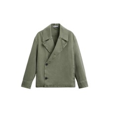 ZARA Trench Coats Men Green Зеленый, S/M