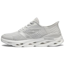 Skechers Cushioning Wear-Resistant Low-Top Running Shoes Women's Gray Silver Серый, 38