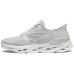 Skechers Cushioning Wear-Resistant Low-Top Running Shoes Women's Gray Silver Серый, 38