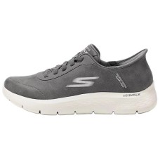Skechers GO WALK Slip-Resistant Coverage Low-Top Casual Shoes Men's Gray Серый, 39.5