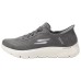 Skechers GO WALK Slip-Resistant Coverage Low-Top Casual Shoes Men's Gray Серый, 39.5