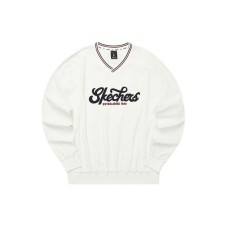 Skechers Sweatshirt Unisex Marshmallow White Marshmallow white 0074, M