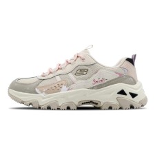 Skechers DLITES Secret Garden In The Trees Cushioning Wear-Resistant Low-Top Outdoor Shoes Women's Pink Khaki Pink khaki, 39