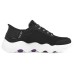 Skechers Go Walk Massage Fit 'Black Lavender' Women's 36