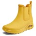 Skechers Street Anti-Slip Wear-Resistant Mid-Top Casual Shoes Women's Yellow Желтый, 37