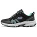 Skechers Hillcrest Anti Slip Wear Resistant Low Top Outdoor Shoes Women's Black Green Черно-зеленый, 38