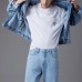 GAP Denim Jackets Men Blue Синий, L