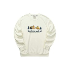 Skechers Sweatshirt Unisex Marshmallow White Marshmallow white 0074, S