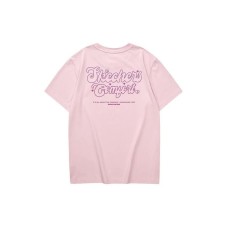 Skechers Set-in Sleeve T-Shirt Women's White Limestone Pink-01SX, XL